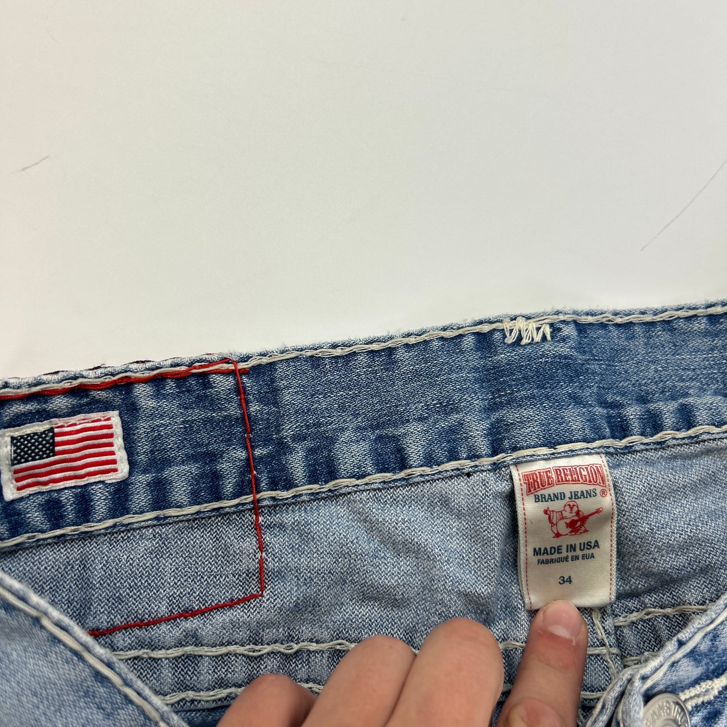 True Religion Big Stitch Jeans (34)