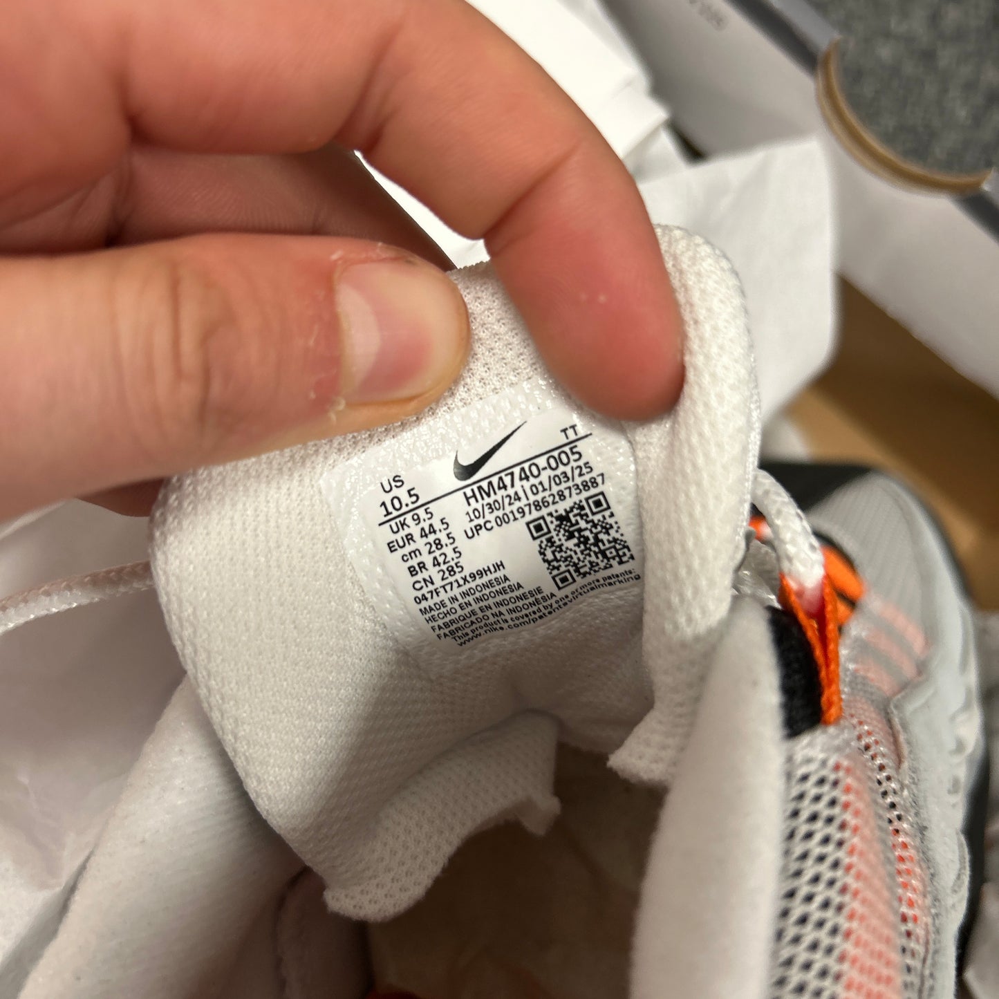 Nike Mandarin Big Bubble 95s (UK 9.5)