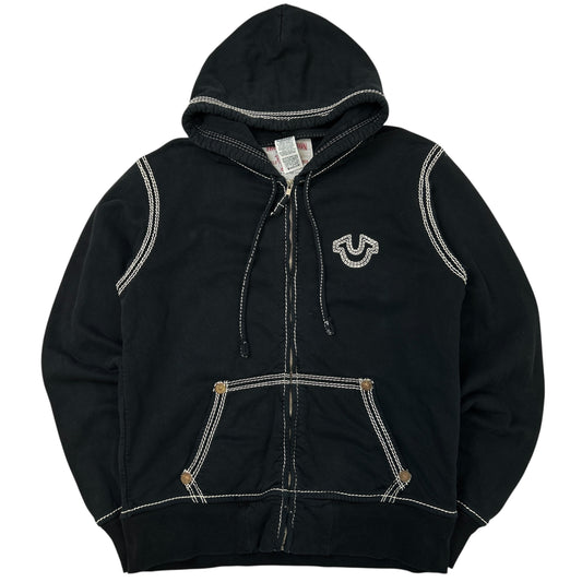 True Religion Big Stitch Hoodie (L)