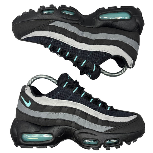Nike Black Aurora Green 95s (UK 5.5)