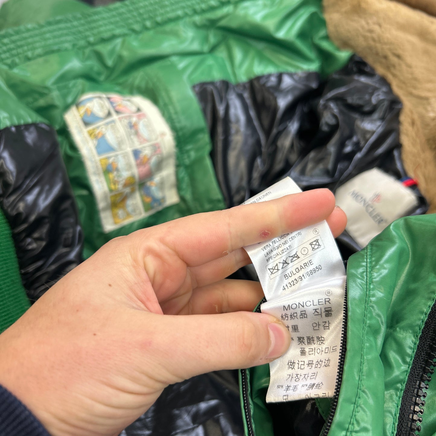 Moncler Bulgarie Fur Puffer (M)