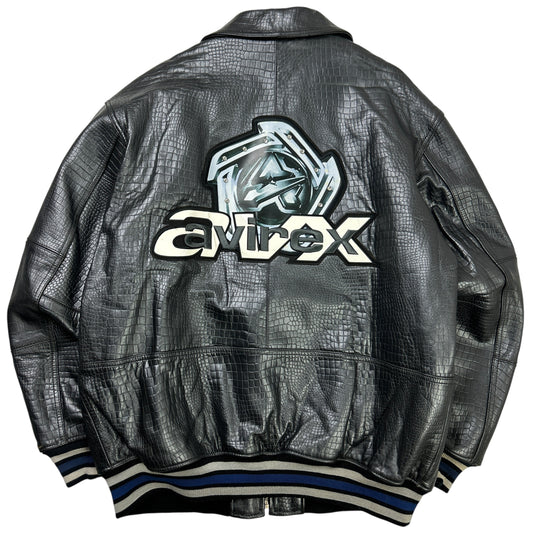Avirex Leather Jacket (XXL)