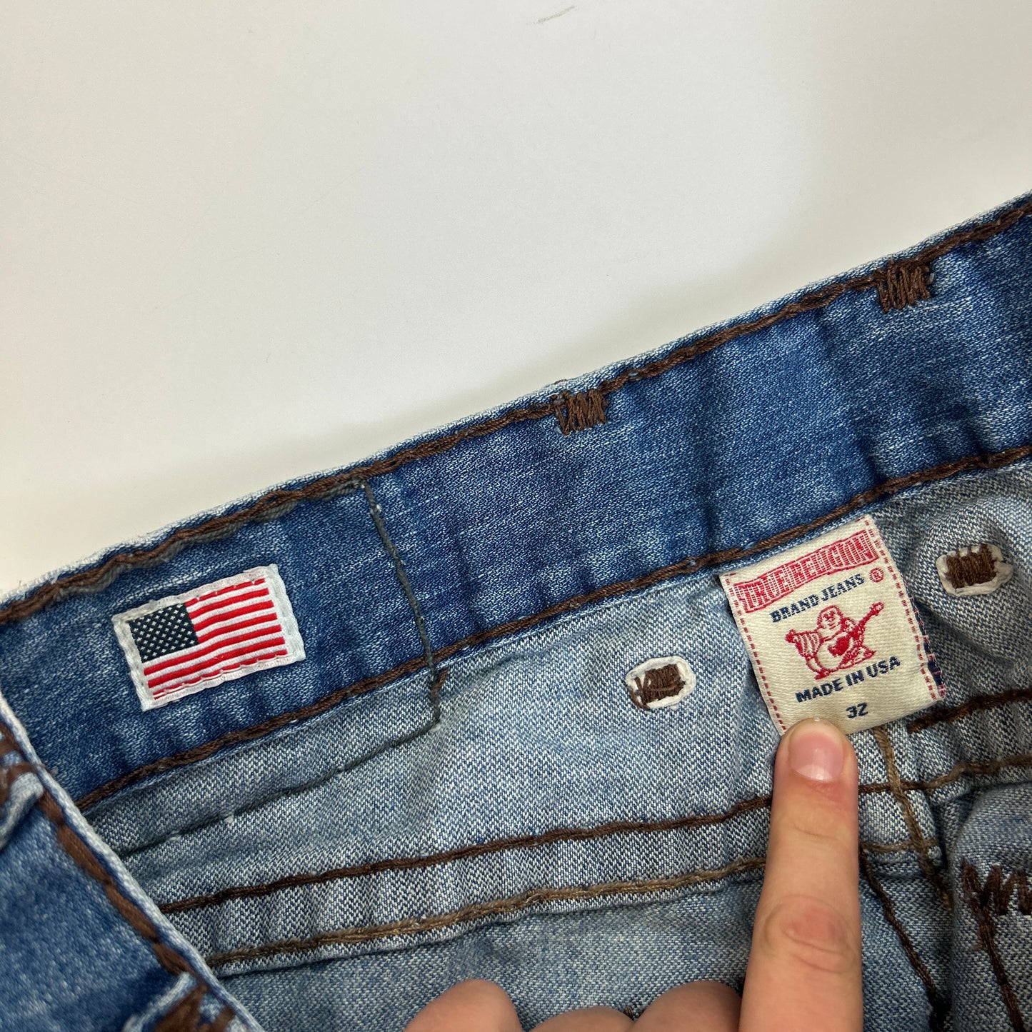 True Religion Big Stitch Jeans (32)