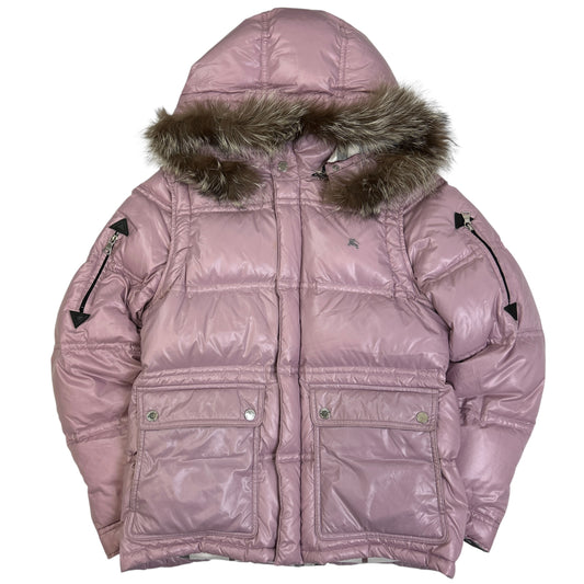 Burberry Fur Puffer (S)