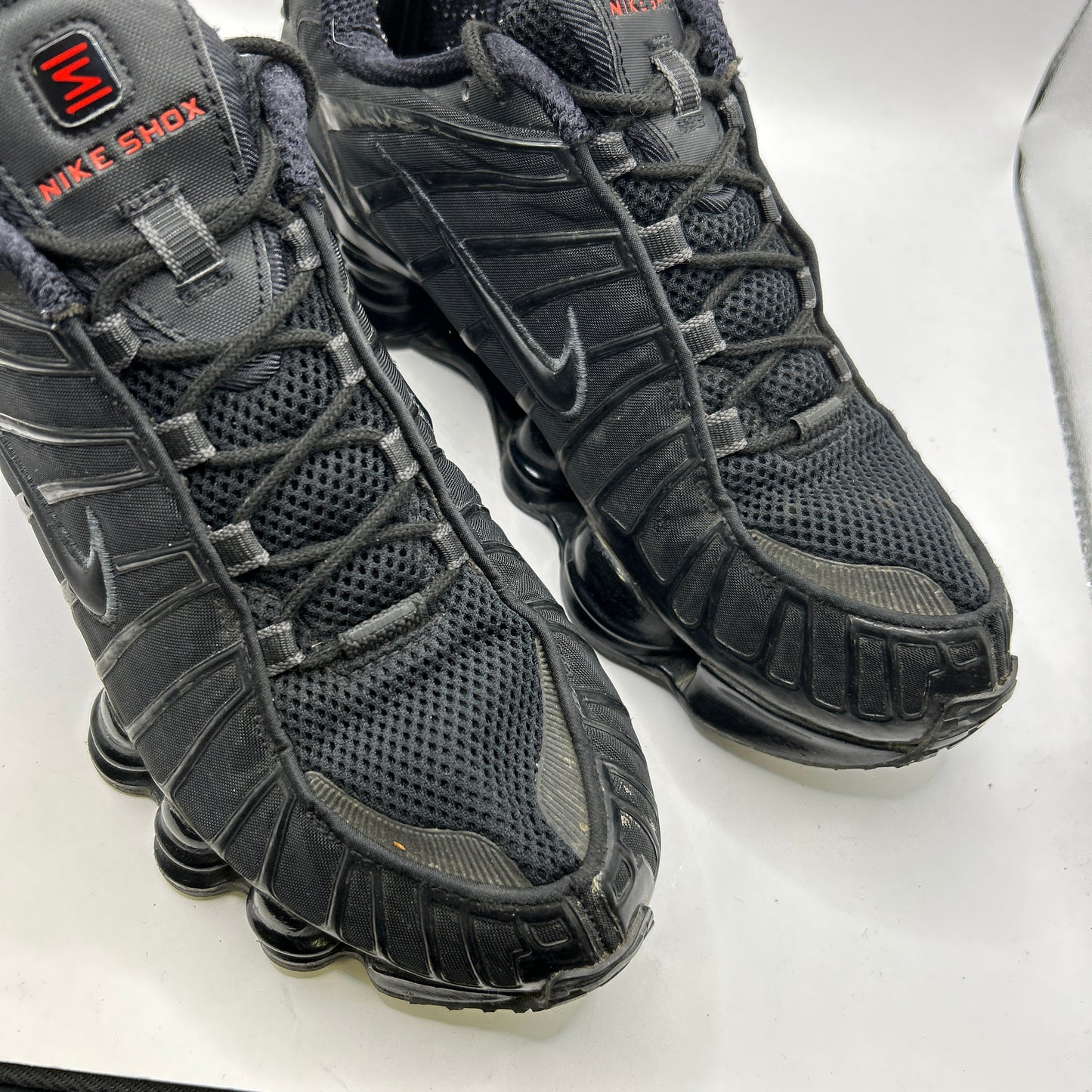 Nike Metallic Hematite Shox (UK 9)