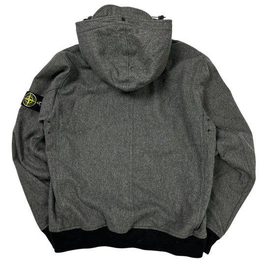 Stone Island Melange Wool Poly Jacket (L)