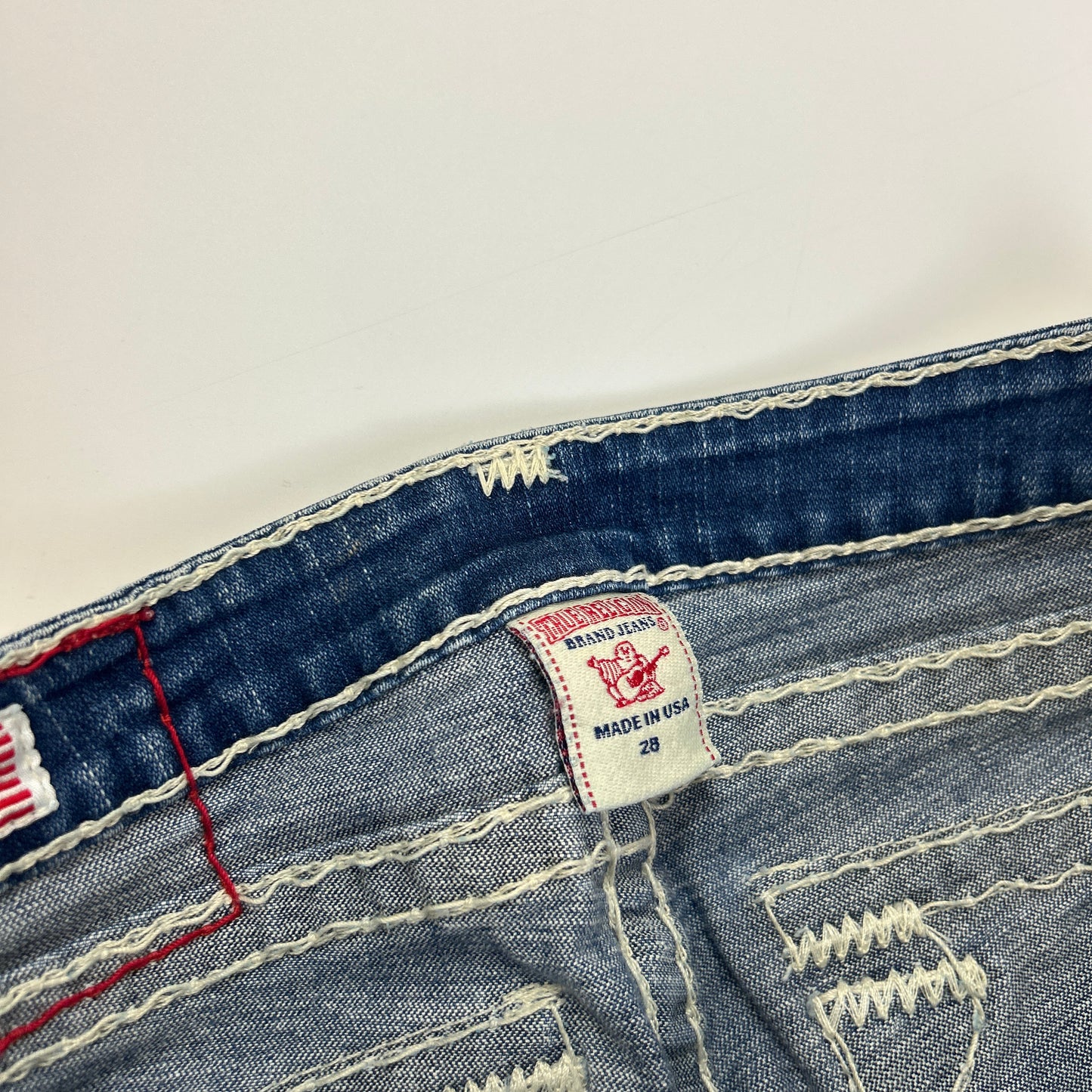 True Religion Big Stitch Jeans (28)
