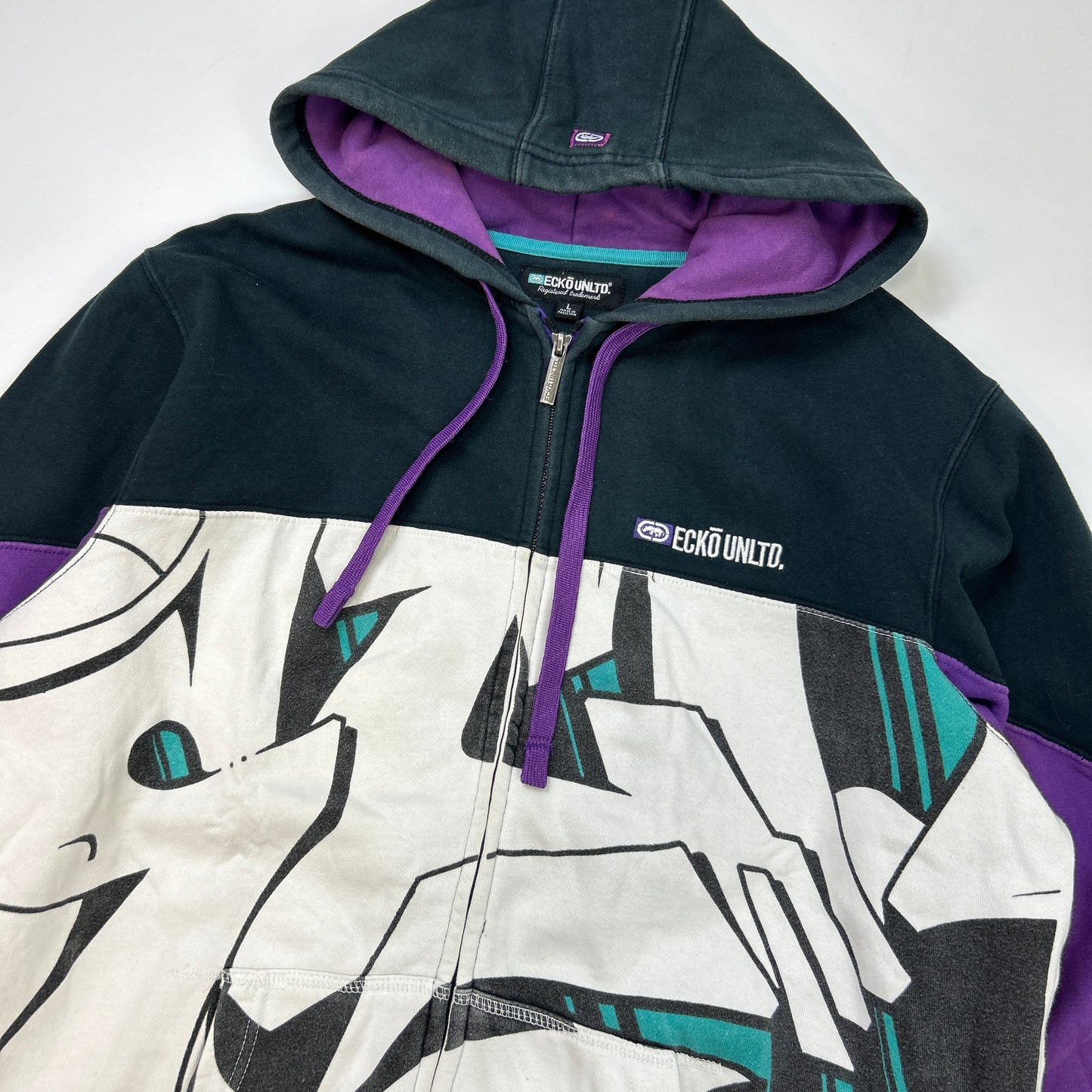 Ecko Zip Up Hoodie (L)
