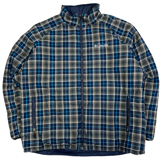 Columbia Plaid Jacket (XL)