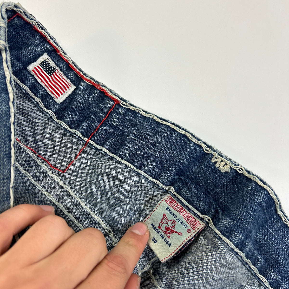 True Religion Big Stitch Jeans (34)
