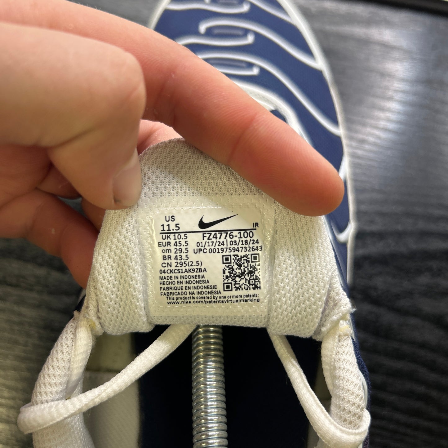 Nike PSG Tn (UK 10.5)