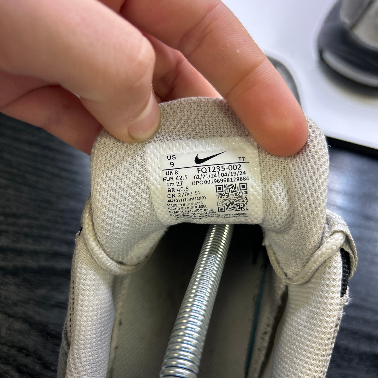 Nike Grey Jewel 95s (UK 8)