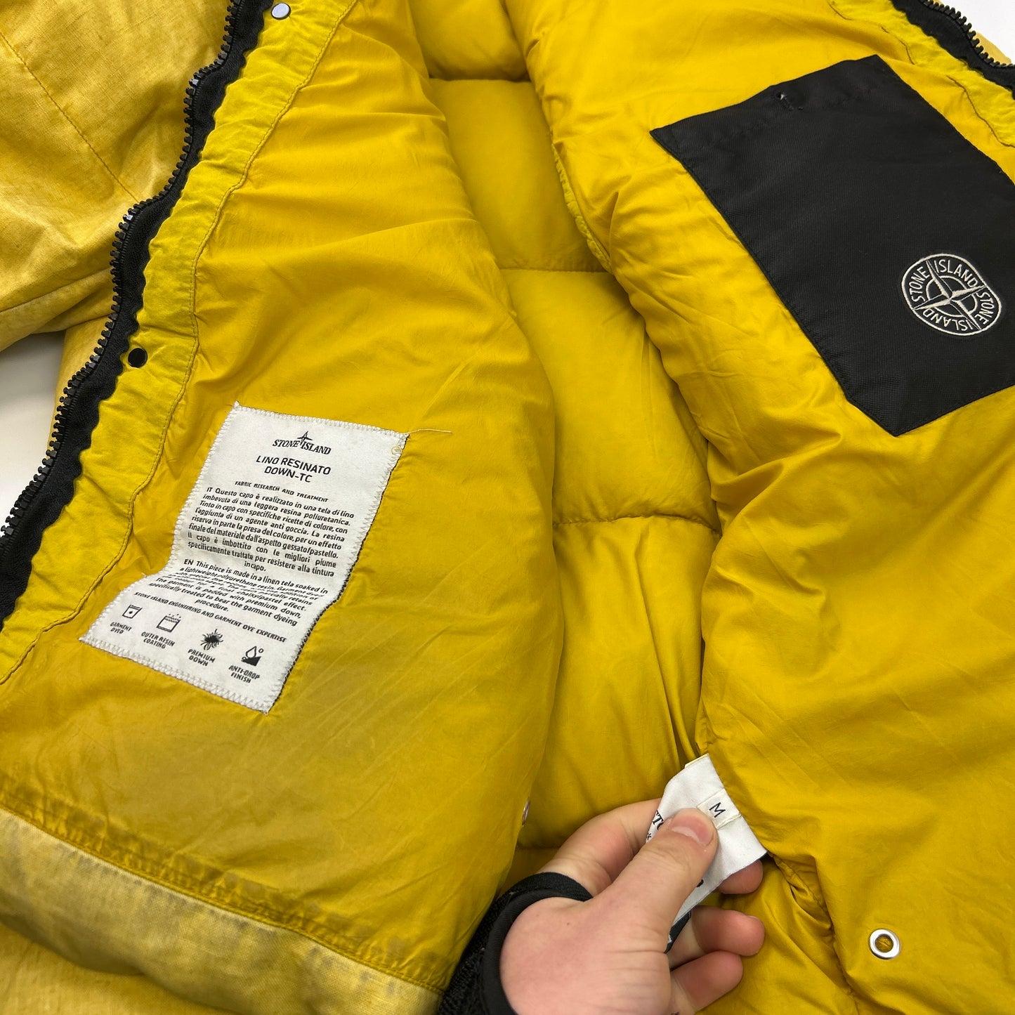 Stone Island Fur Puffer (M)