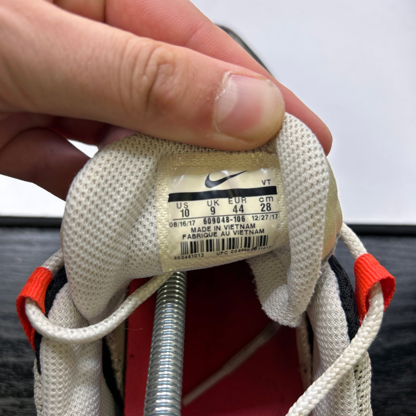Nike Solar Red 95s (UK 9)