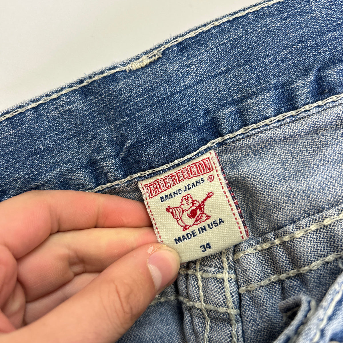 True Religion Big Stitch Jeans (34)