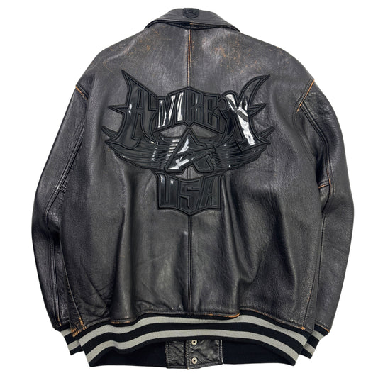 Avirex Leather Jacket (M)