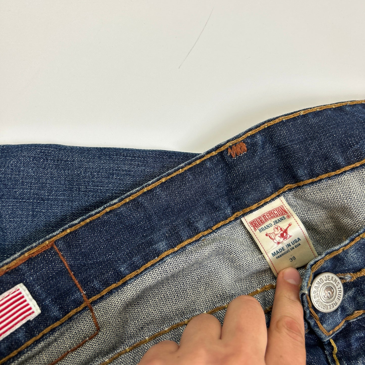 True Religion Big Stitch Jeans (36)