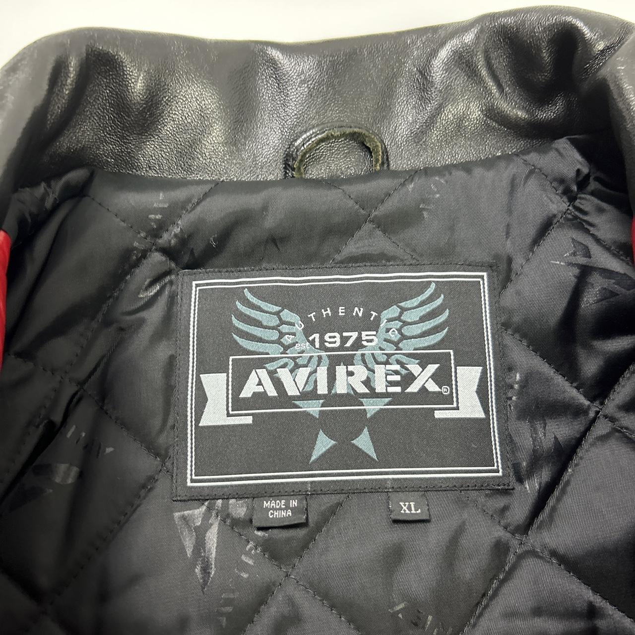 Avirex Leather Jacket (XL)