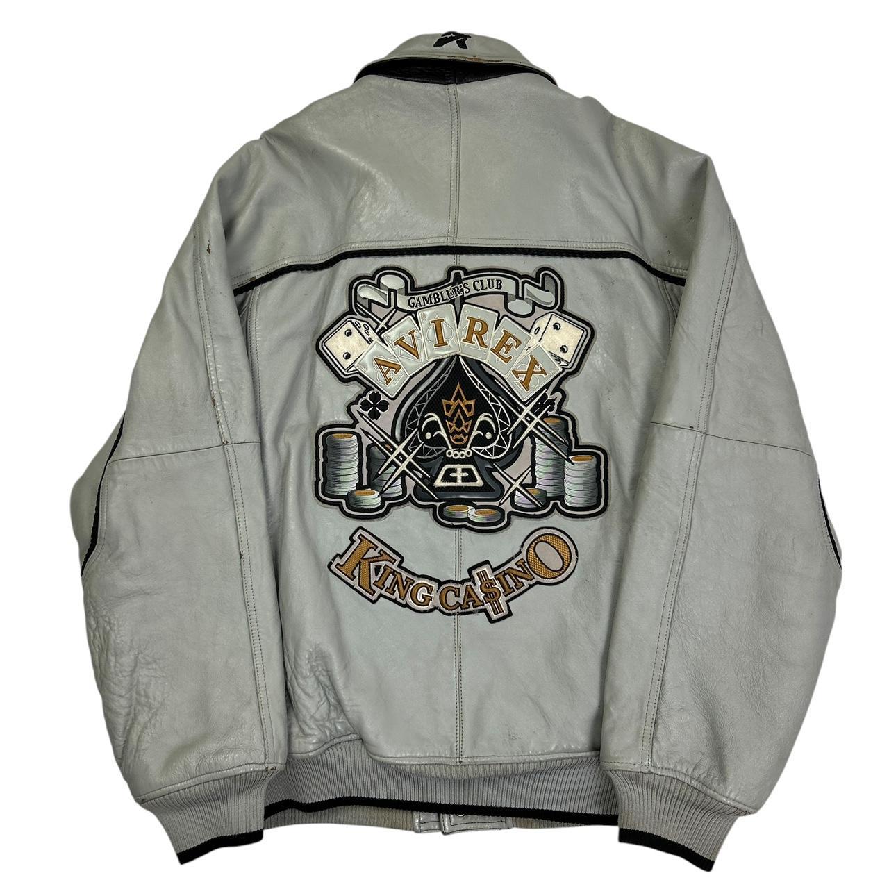 Avirex Leather Jacket (XL)