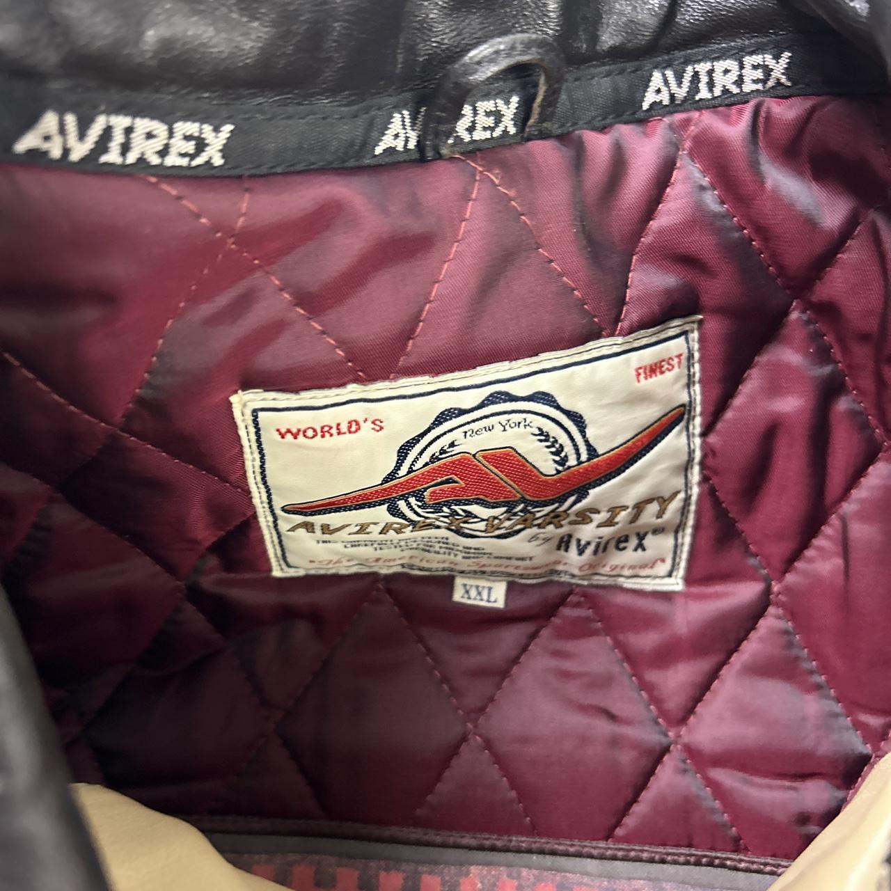 Avirex Leather Jacket (XXL)