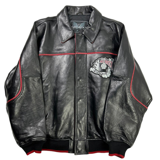 Avirex Leather Jacket (XL)