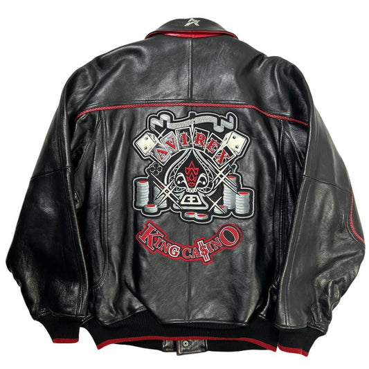 Avirex Leather Jacket (XL)