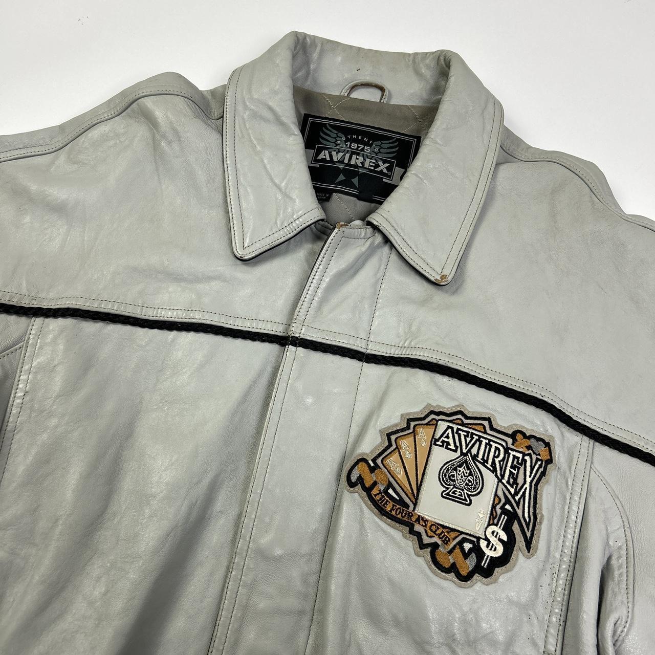 Avirex Leather Jacket (XL)