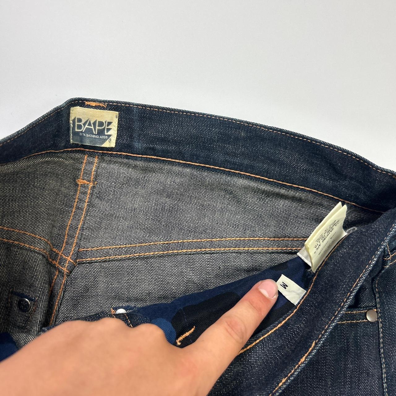 Bape Sad Face Jeans (34)