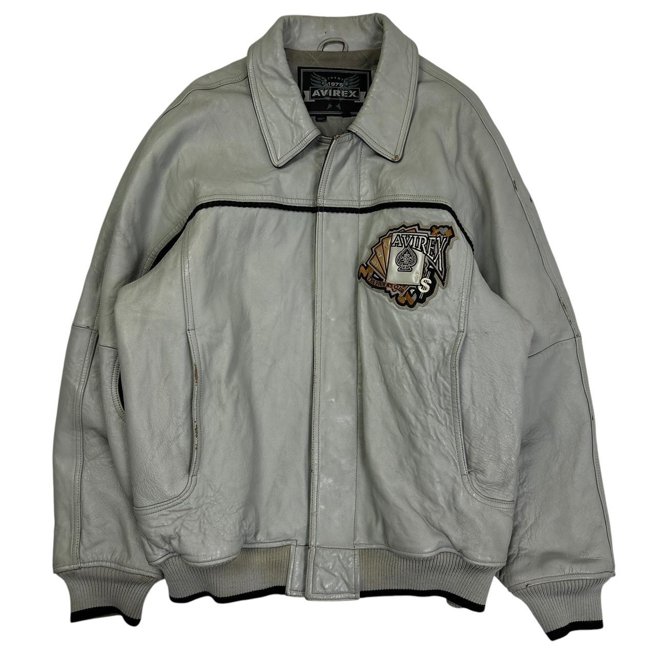 Avirex Leather Jacket (XL)