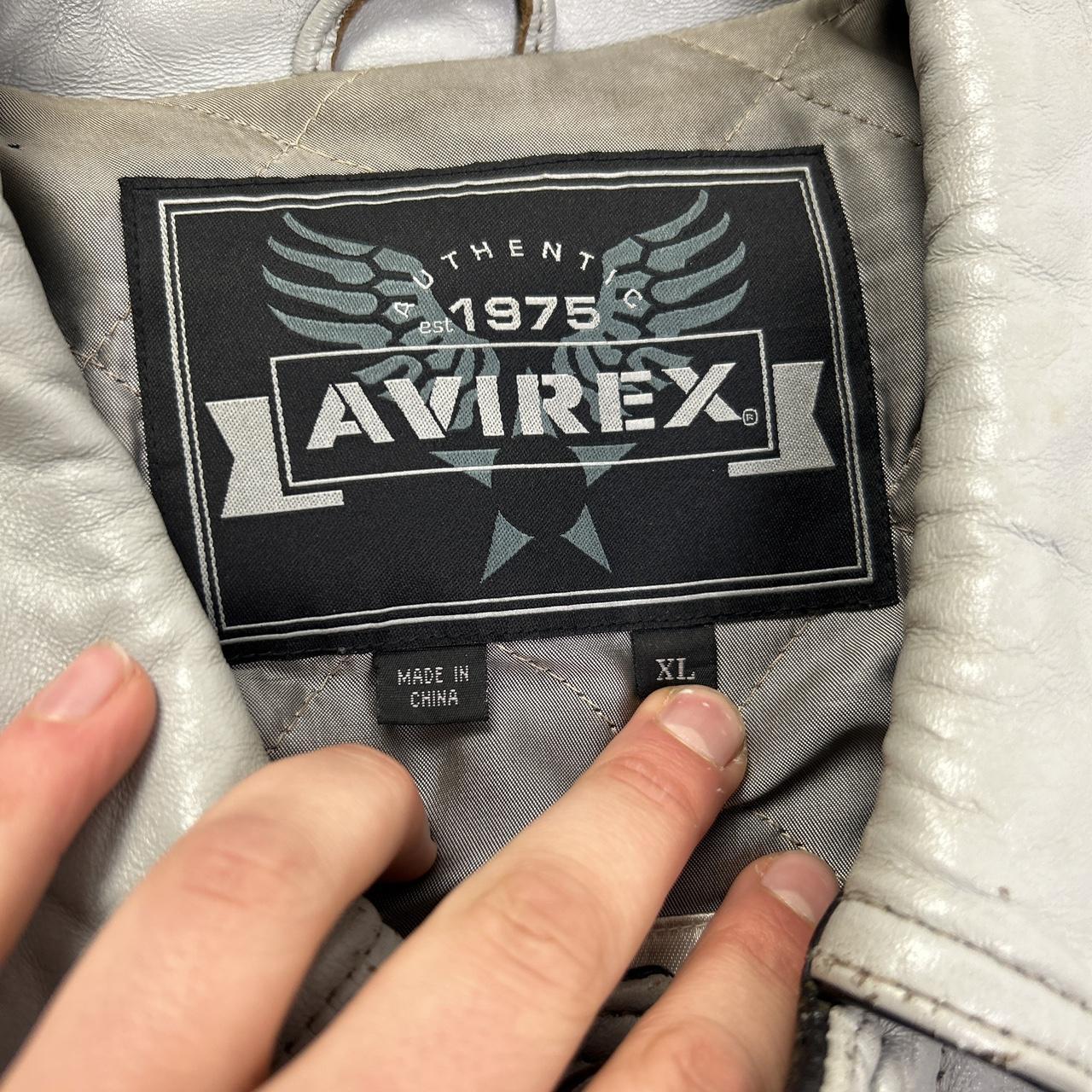 Avirex Leather Jacket (XL)