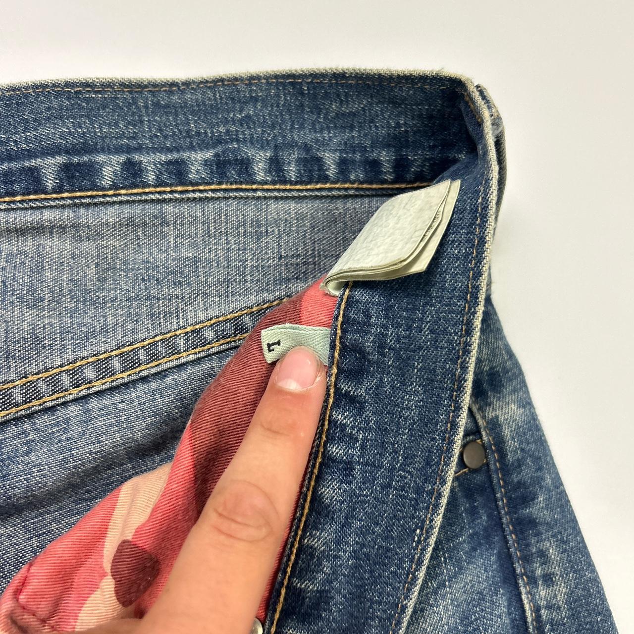 Bape Sad Face Jeans (36)