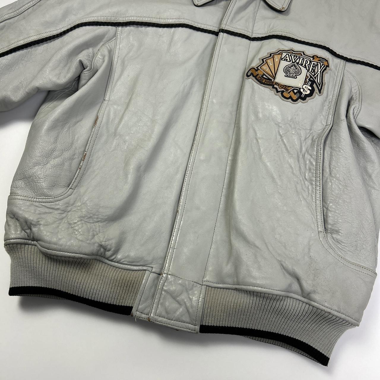 Avirex Leather Jacket (XL)