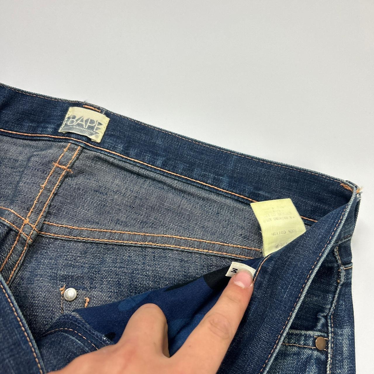 Bape Sad Face Jeans (34)