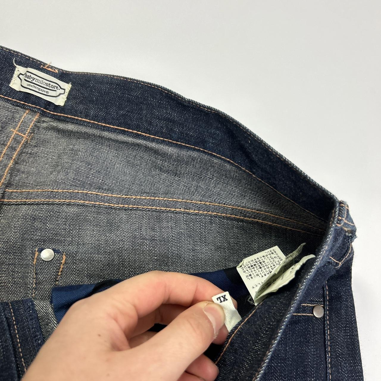 Bape Sad Face Jeans (36)