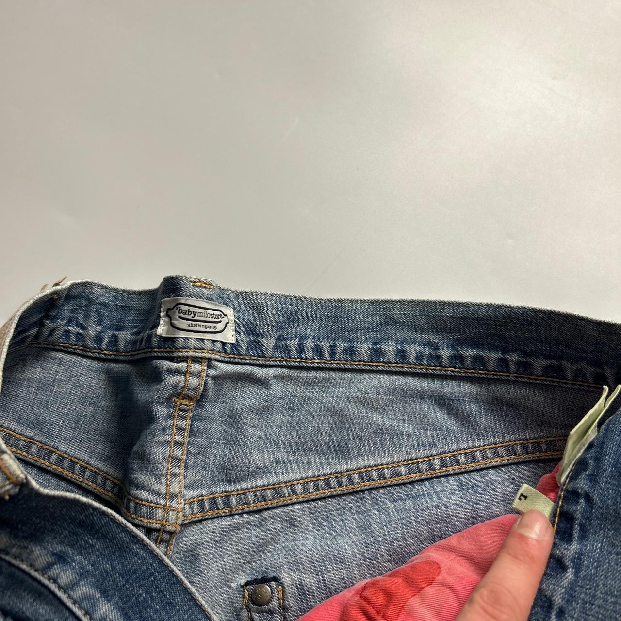 Bape Sad Face Jeans (36)