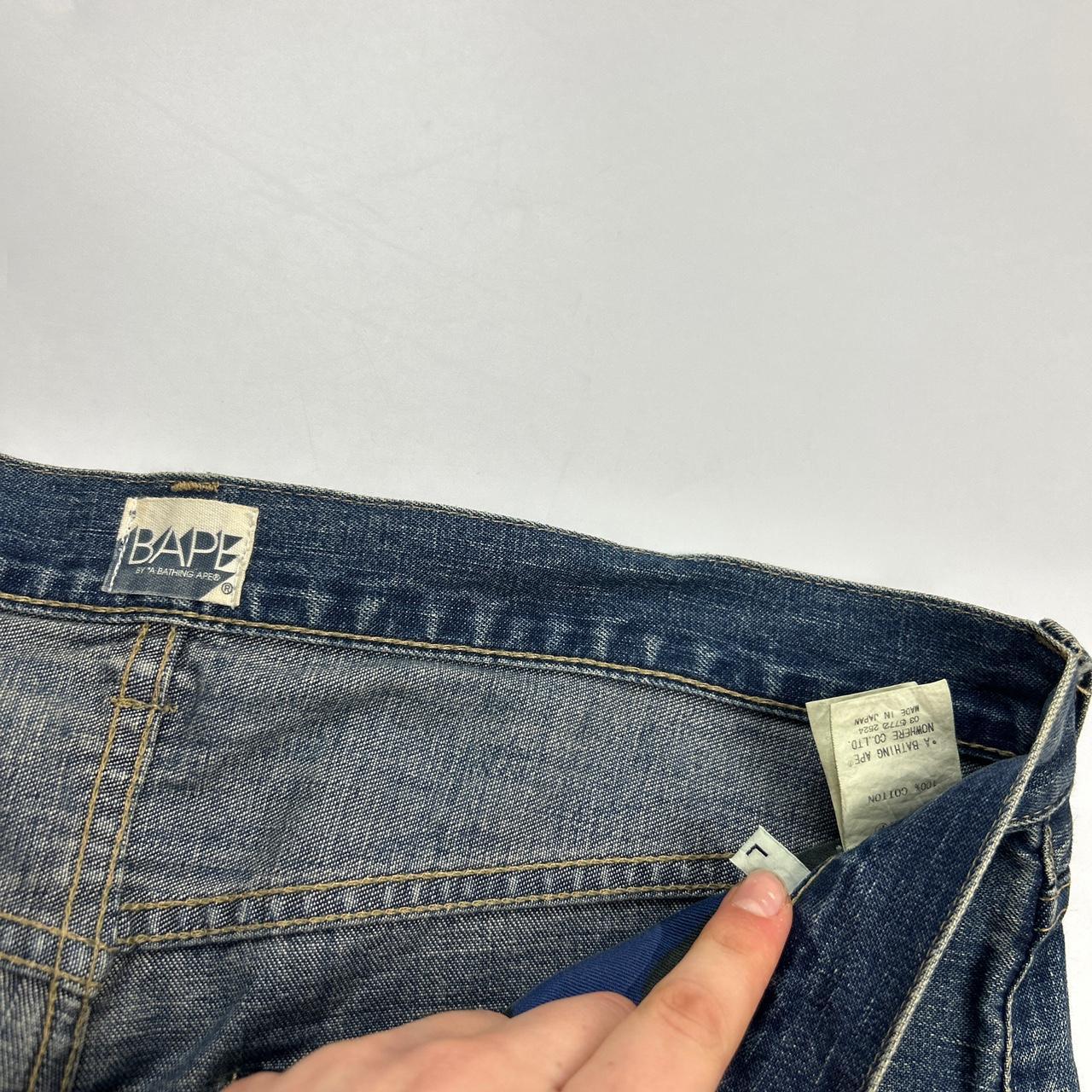 Bape Sad Face Jeans (34)