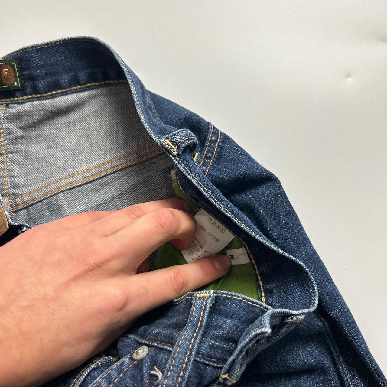 Bape Sad Face Jeans (34")