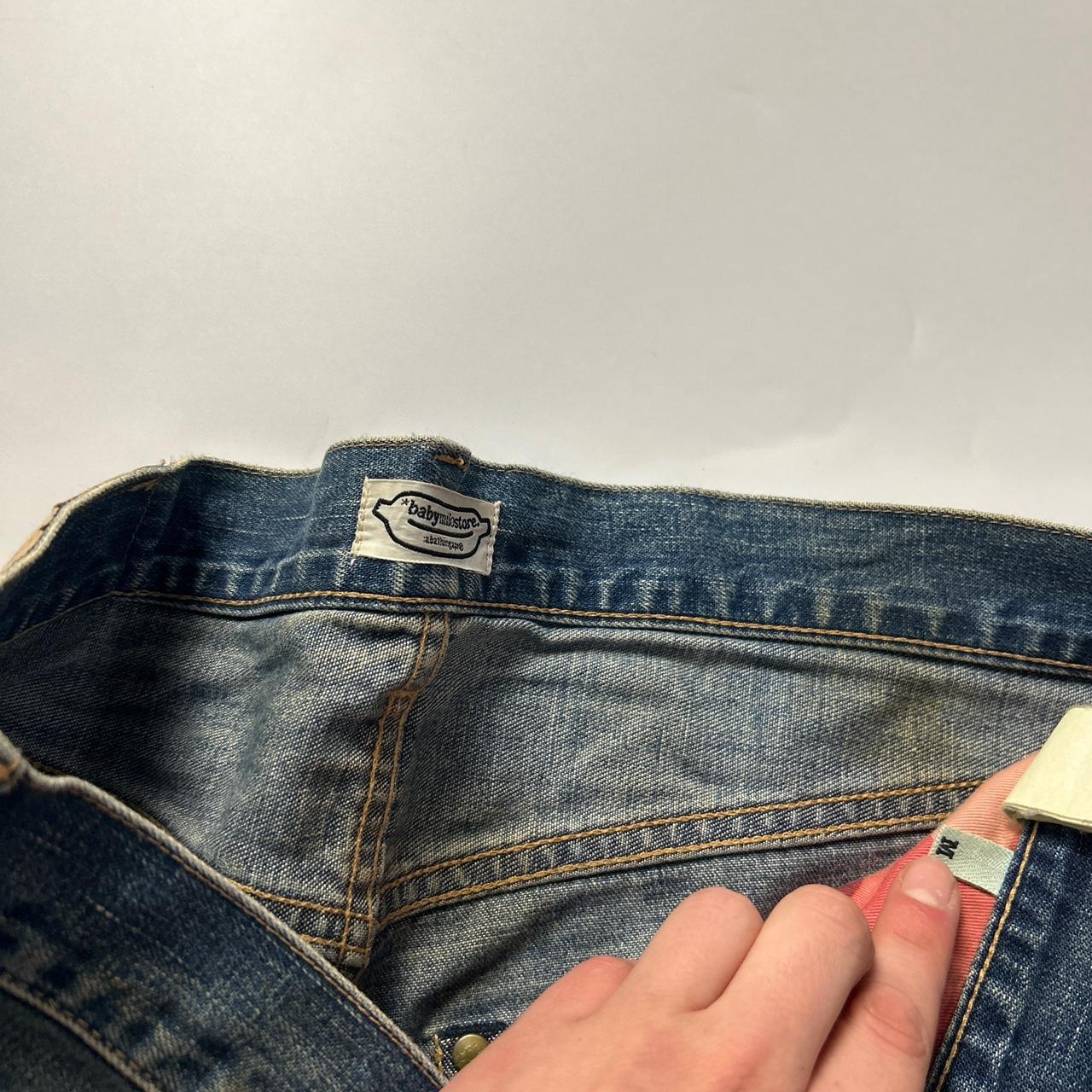 Bape Sad Face Jeans (34)