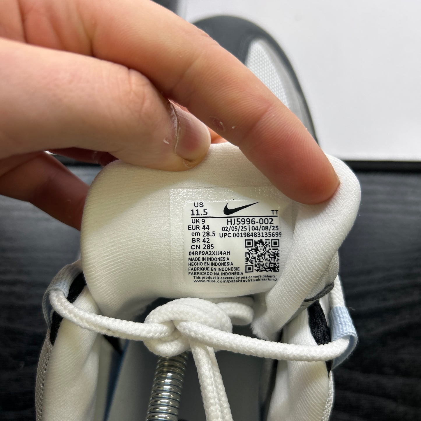 Nike Blue Tint Big Bubble 95s (UK 9)