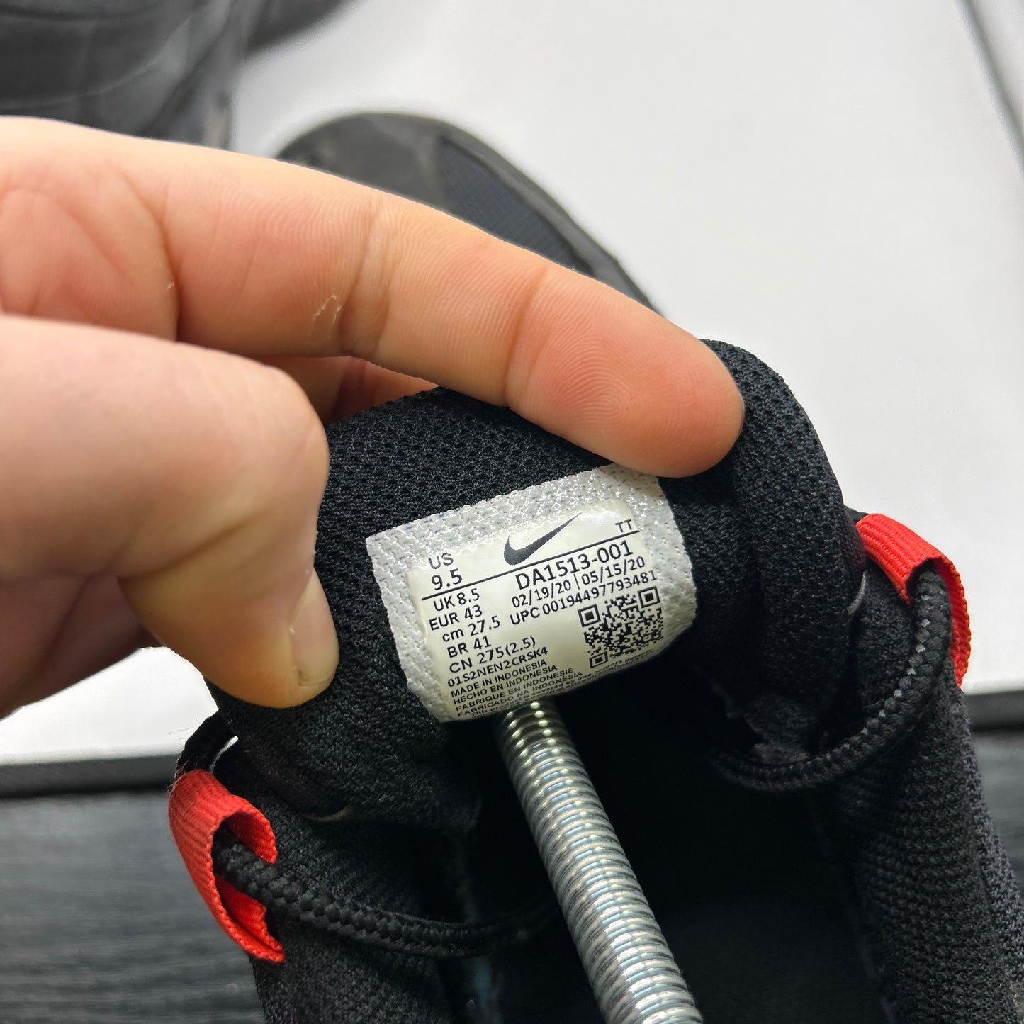 Nike Laser Crimson 95s (UK 8.5)