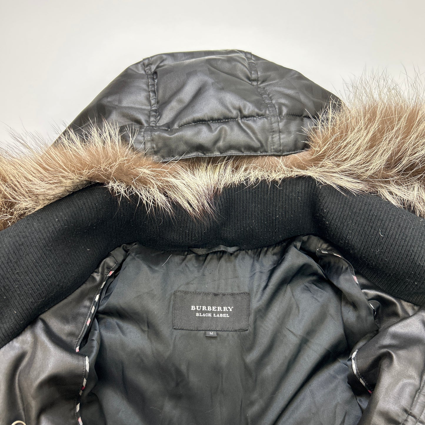 Burberry Fur Puffer (M)