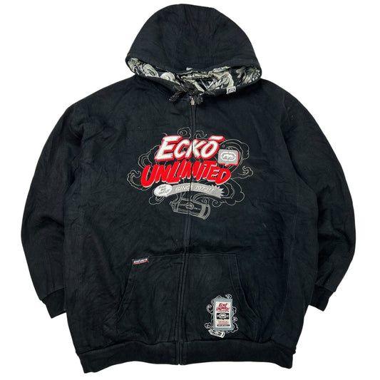 Ecko Zip Up Hoodie (XXL)
