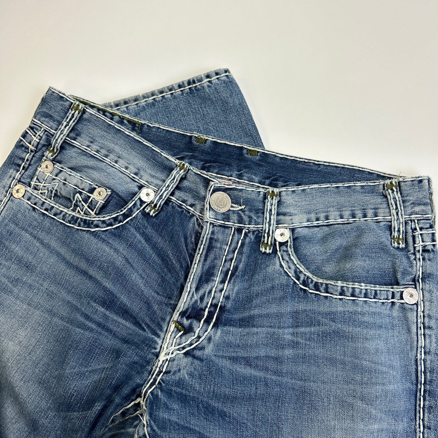 True Religion Big Stitch Jeans (36)