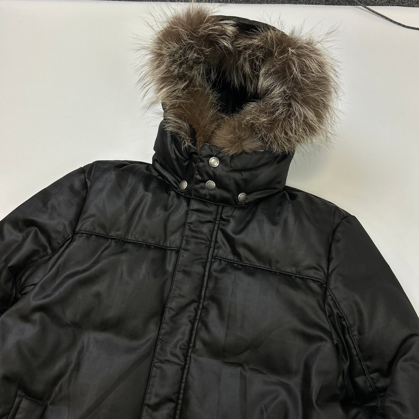 Burberry Fur Puffer (M)