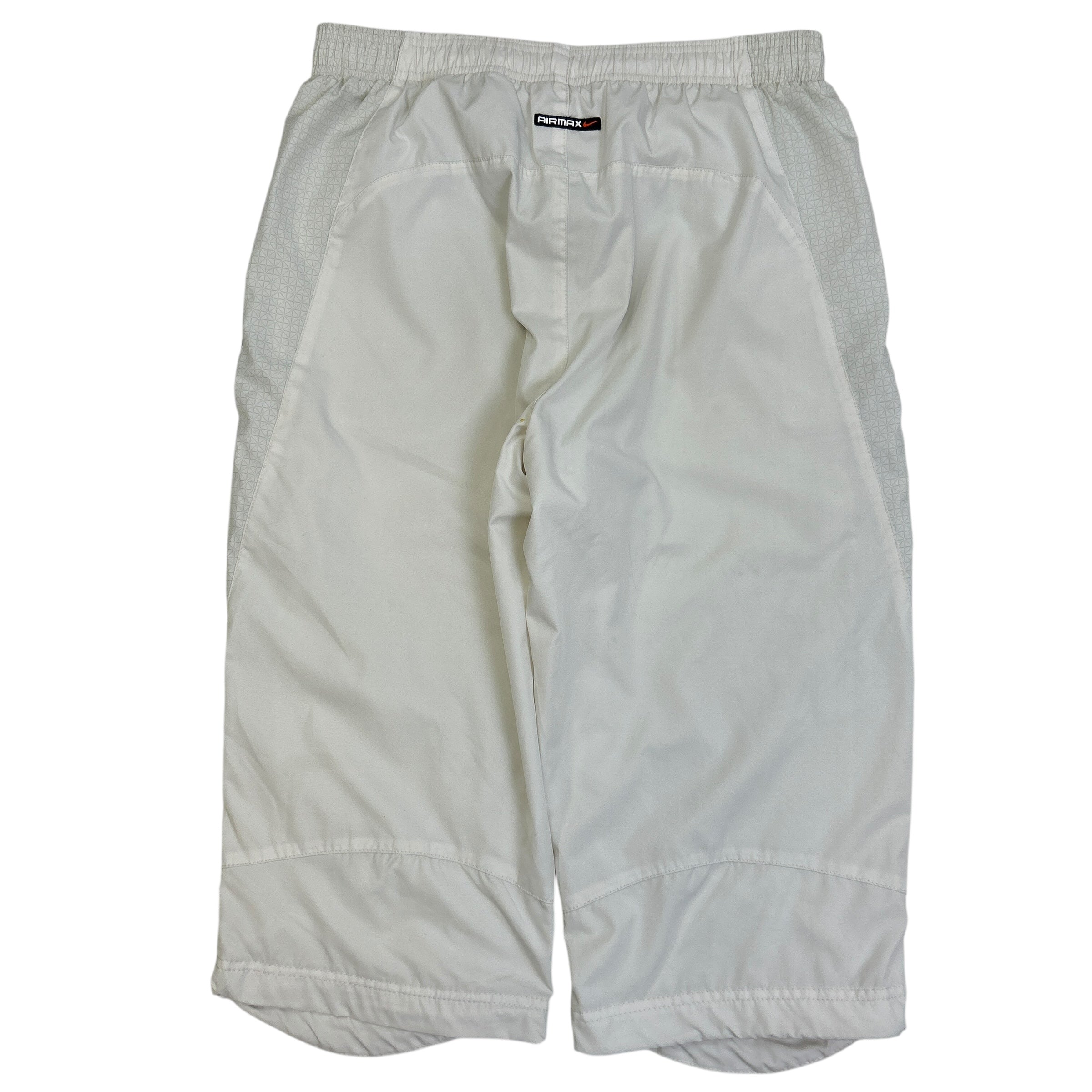 nike air max shorts white