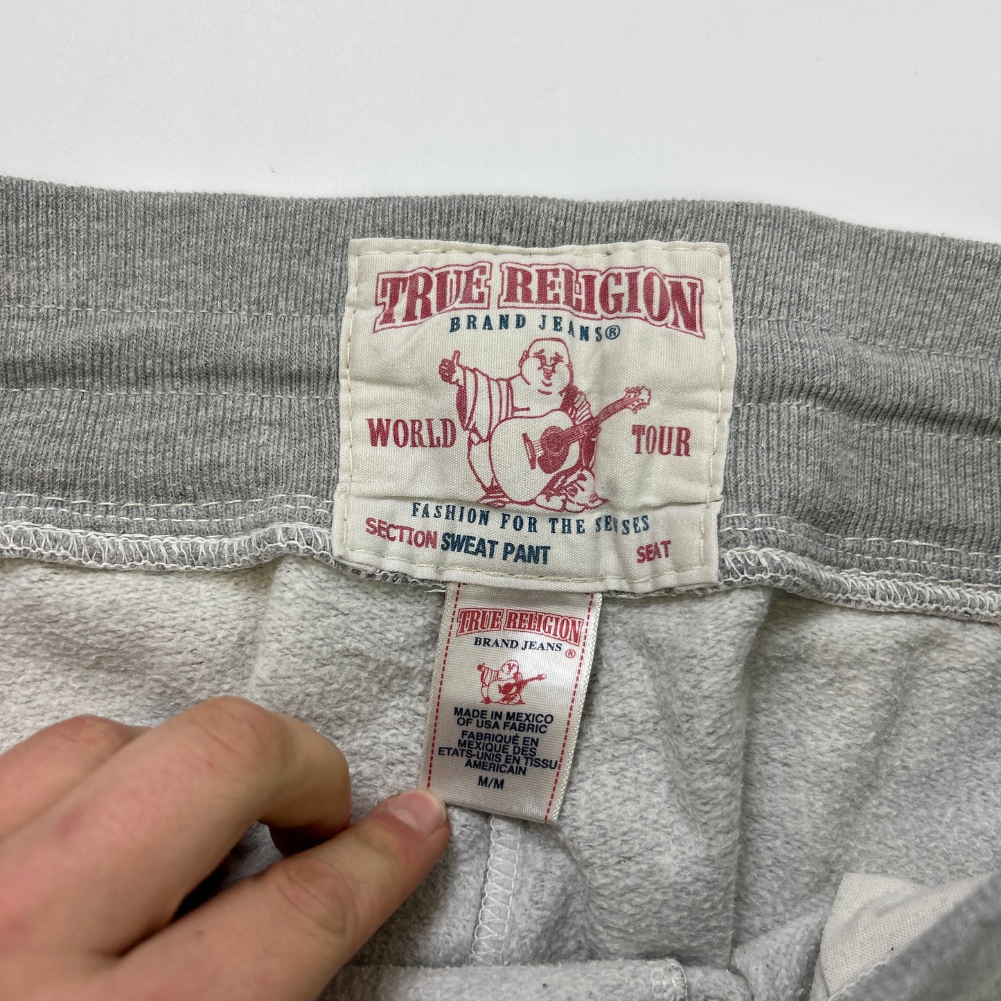 True Religion Big Stitch Joggers (M)