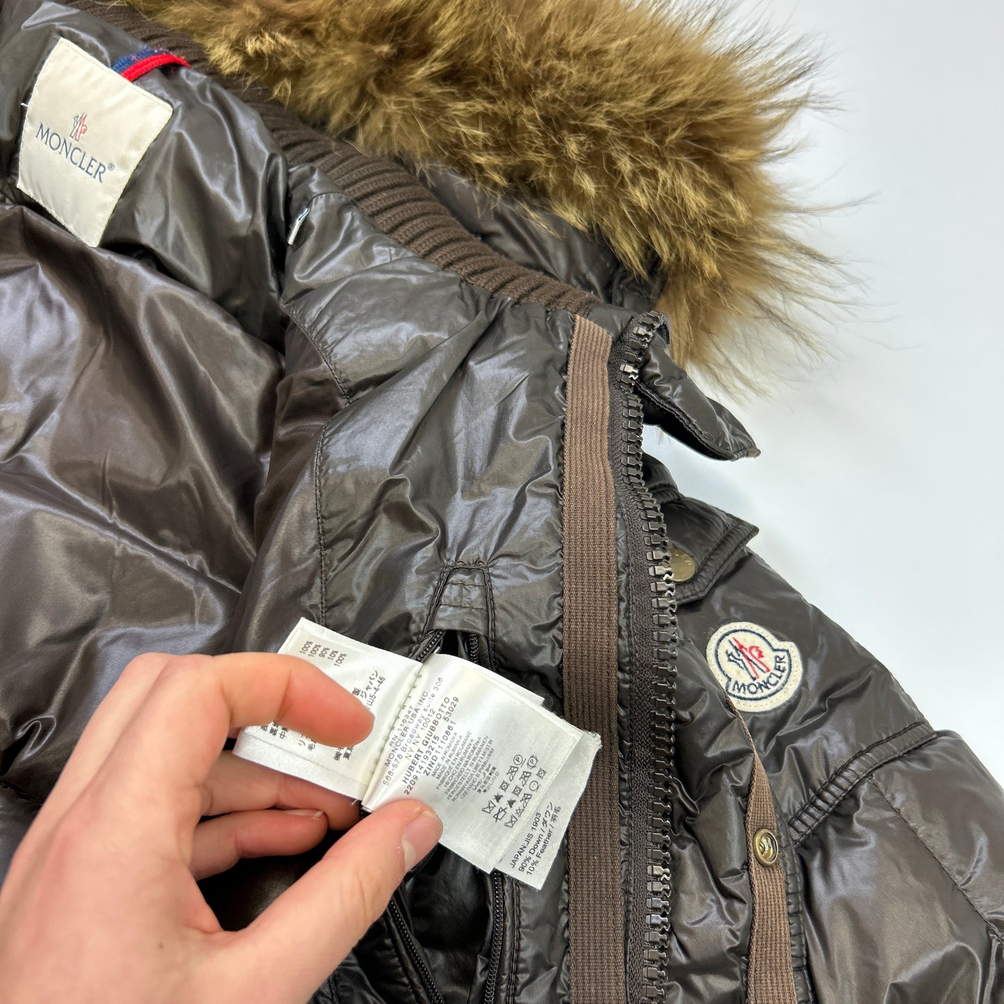 Moncler Fur Puffer (S)
