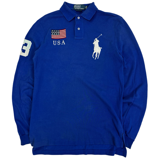 Ralph Lauren USA Longsleeve Polo (S)