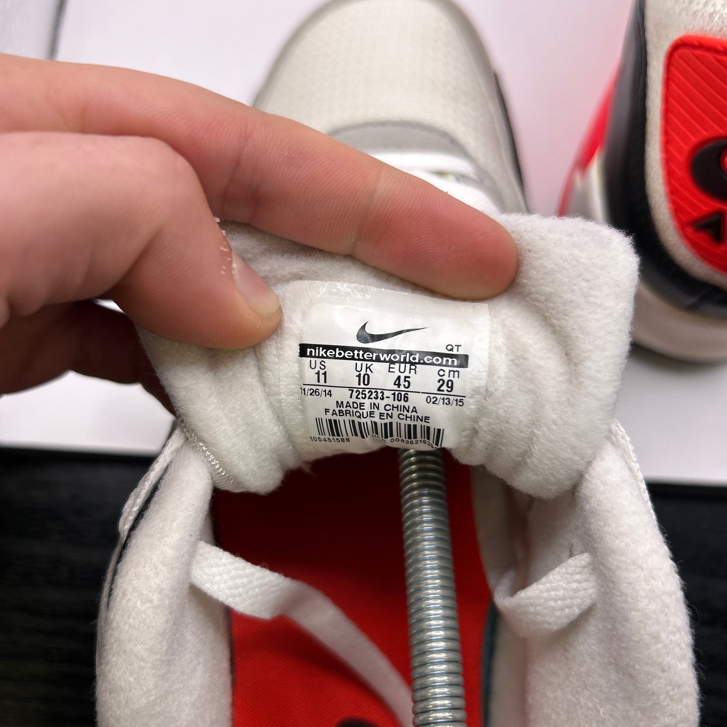 Nike Infrared 90s (UK 10)