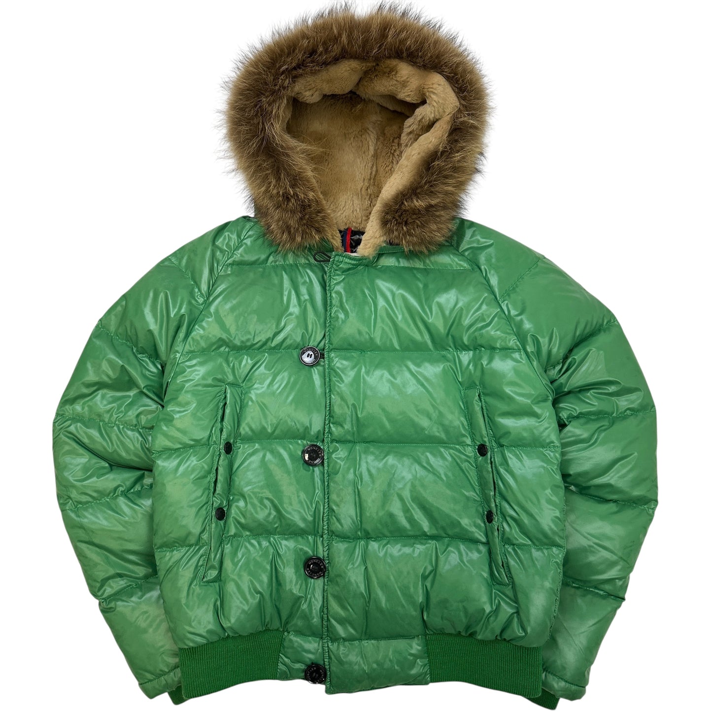 Moncler Bulgarie Fur Puffer (M)